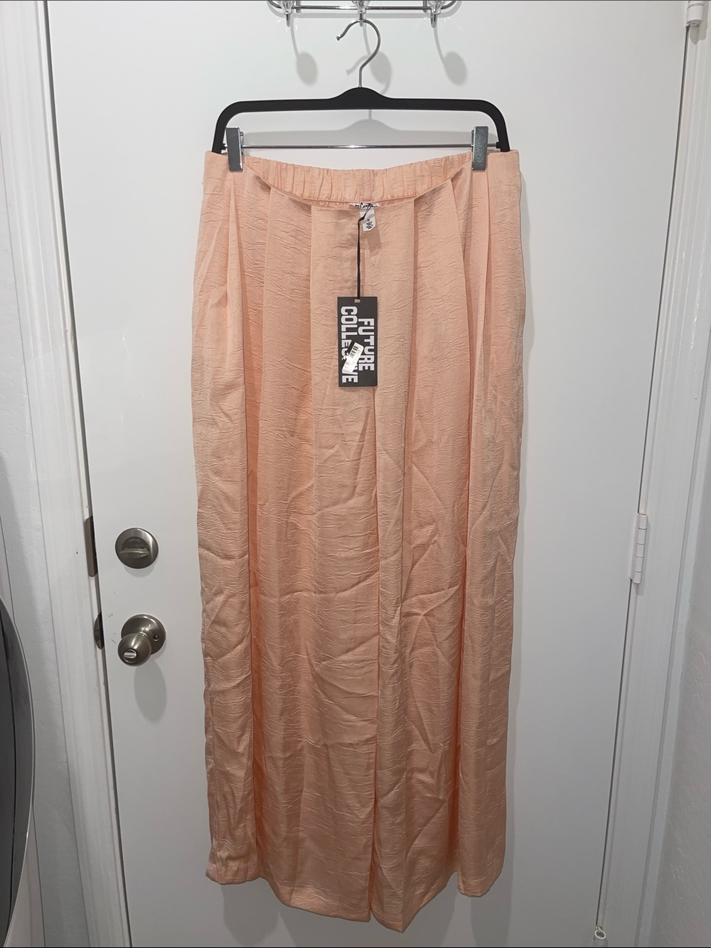 Brand new with tags Peach Silk Like Pants